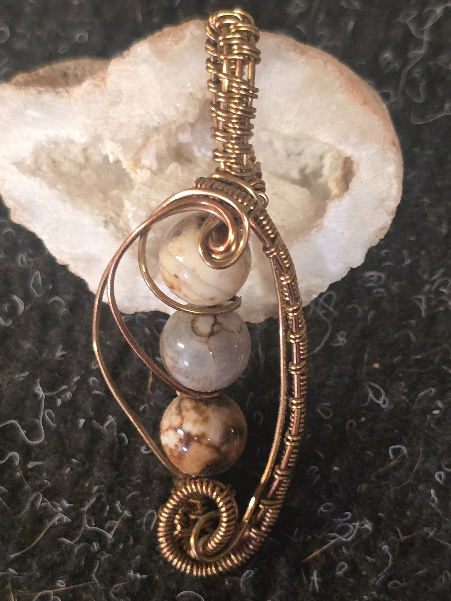 Earthsong Spiral Pendant