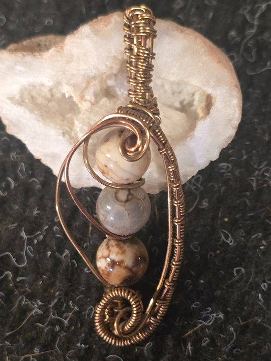 Earthsong Spiral Pendant