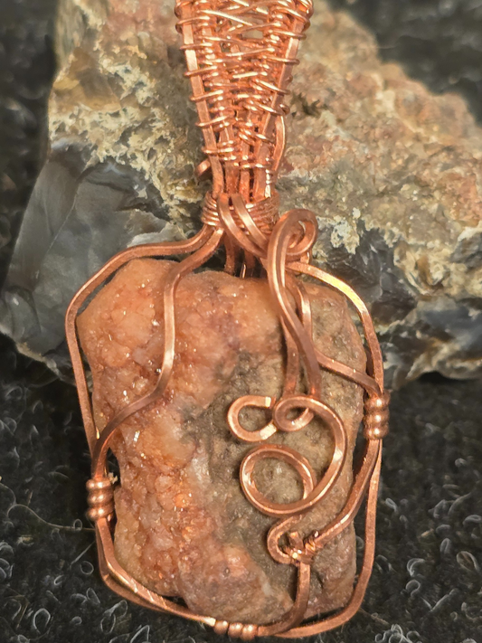 Red Earth Ember Pendant