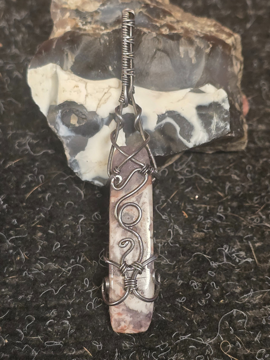 River Echo Jasper Pendant