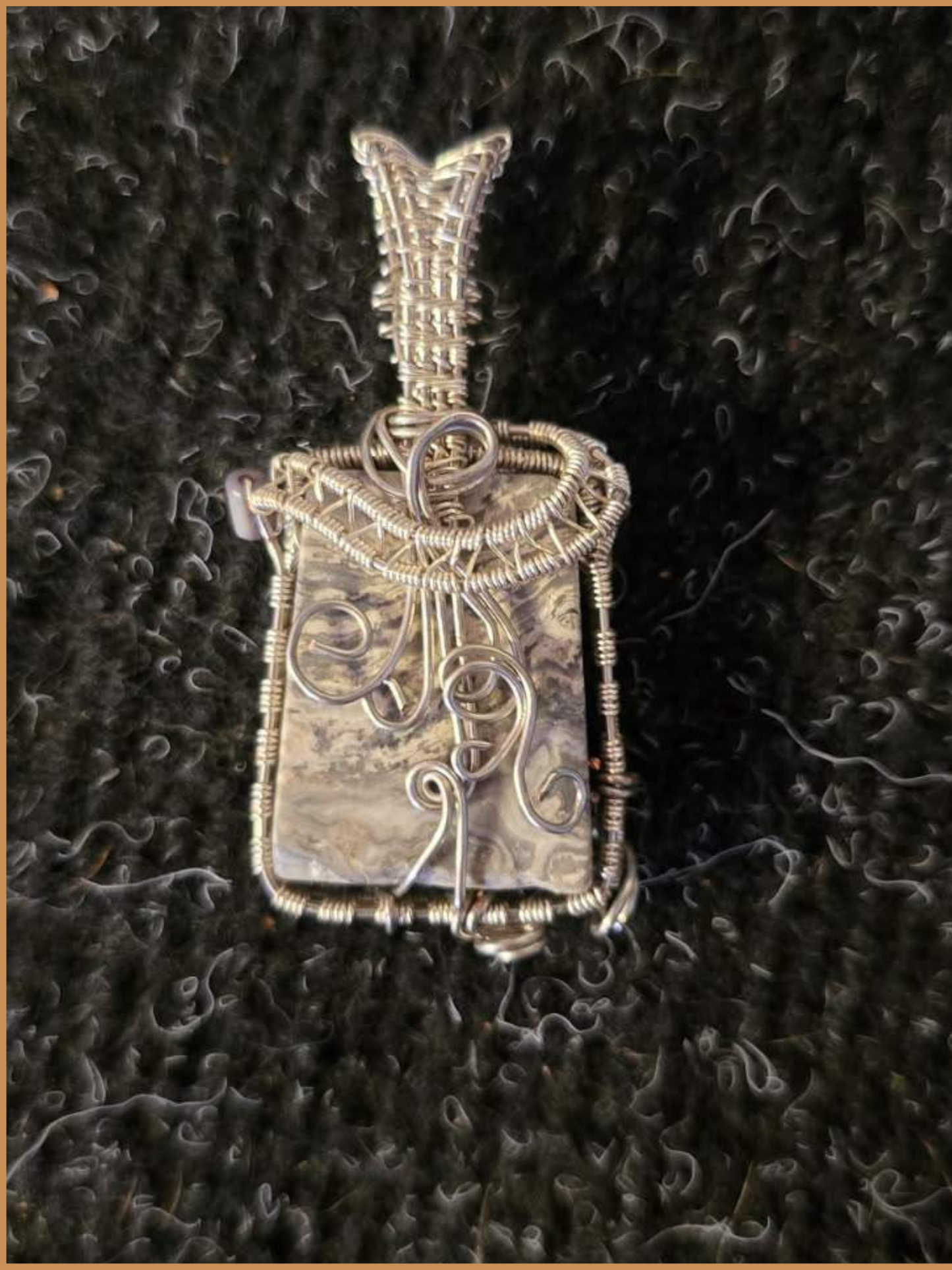 Silver Forest Mist Pendant