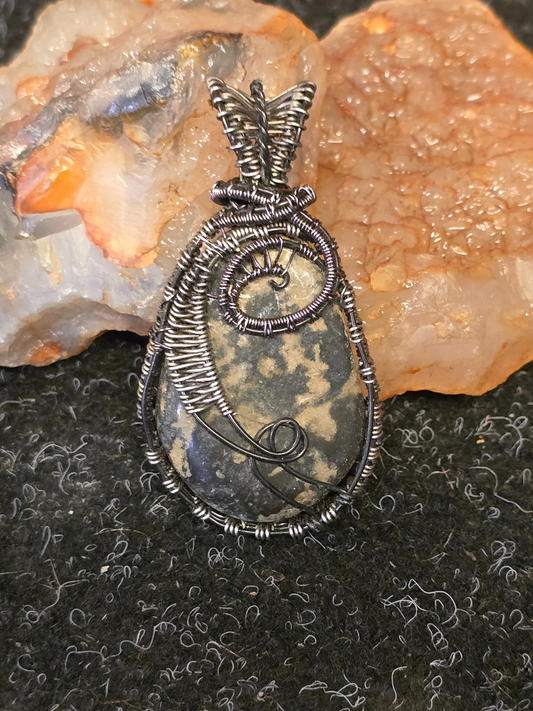 Shadow Fern Pendant
