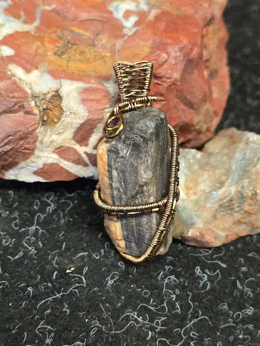 Ancient Timber Pendant