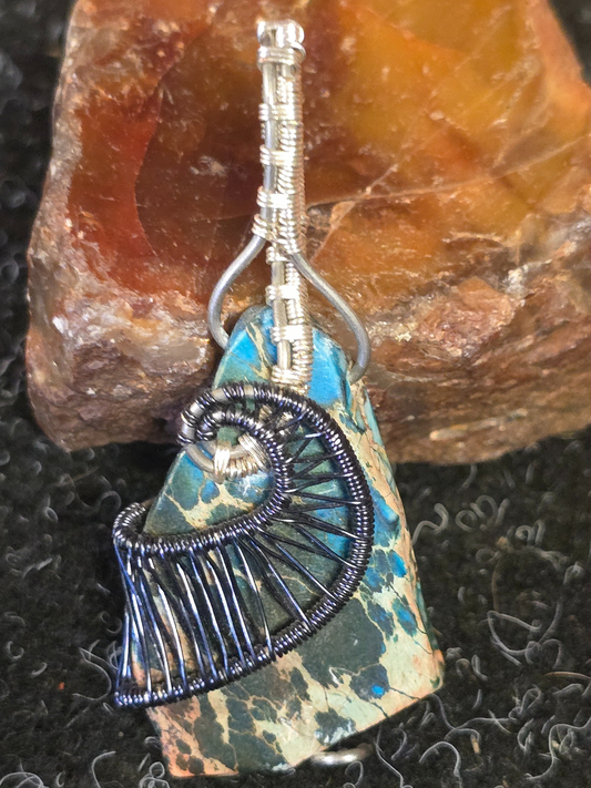 Tidepool Fossil Pendant