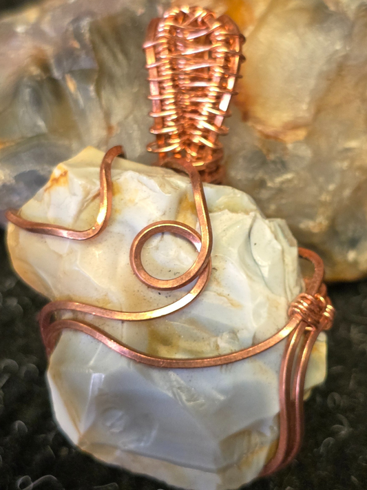 River Stone Dawn Pendant