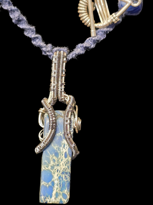 Blue River Pathways Hemp Necklace Set