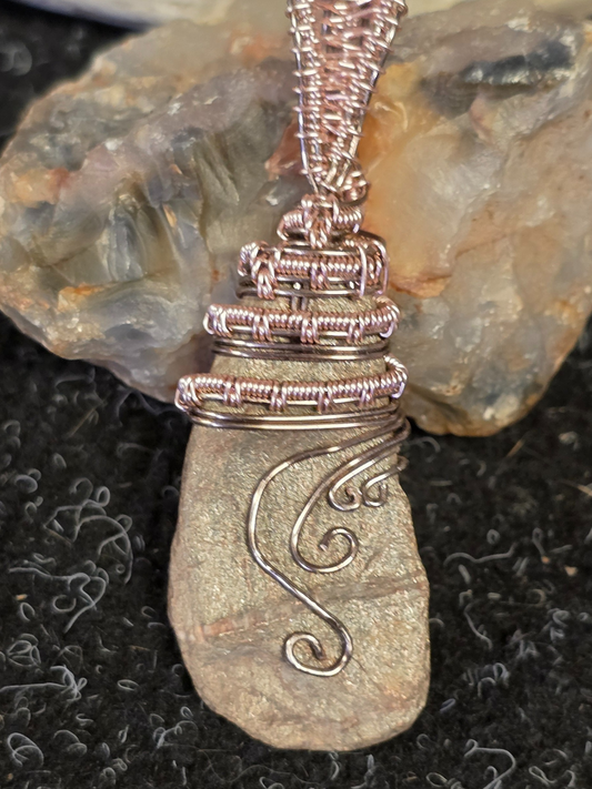 Ancient River Cairn Pendant