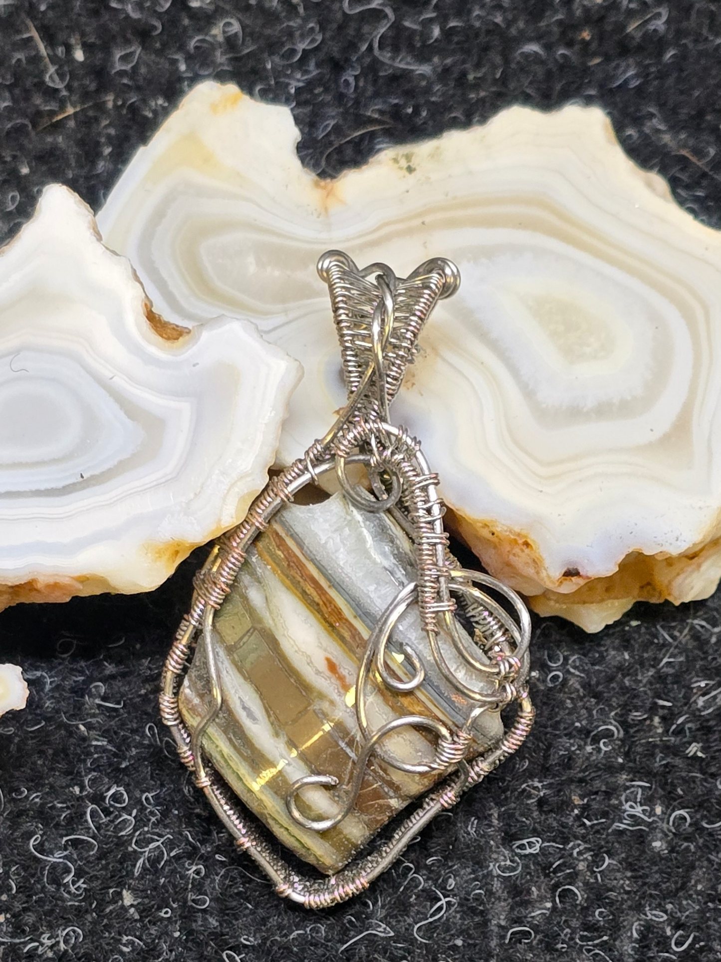 Riverline Mirror Pendant