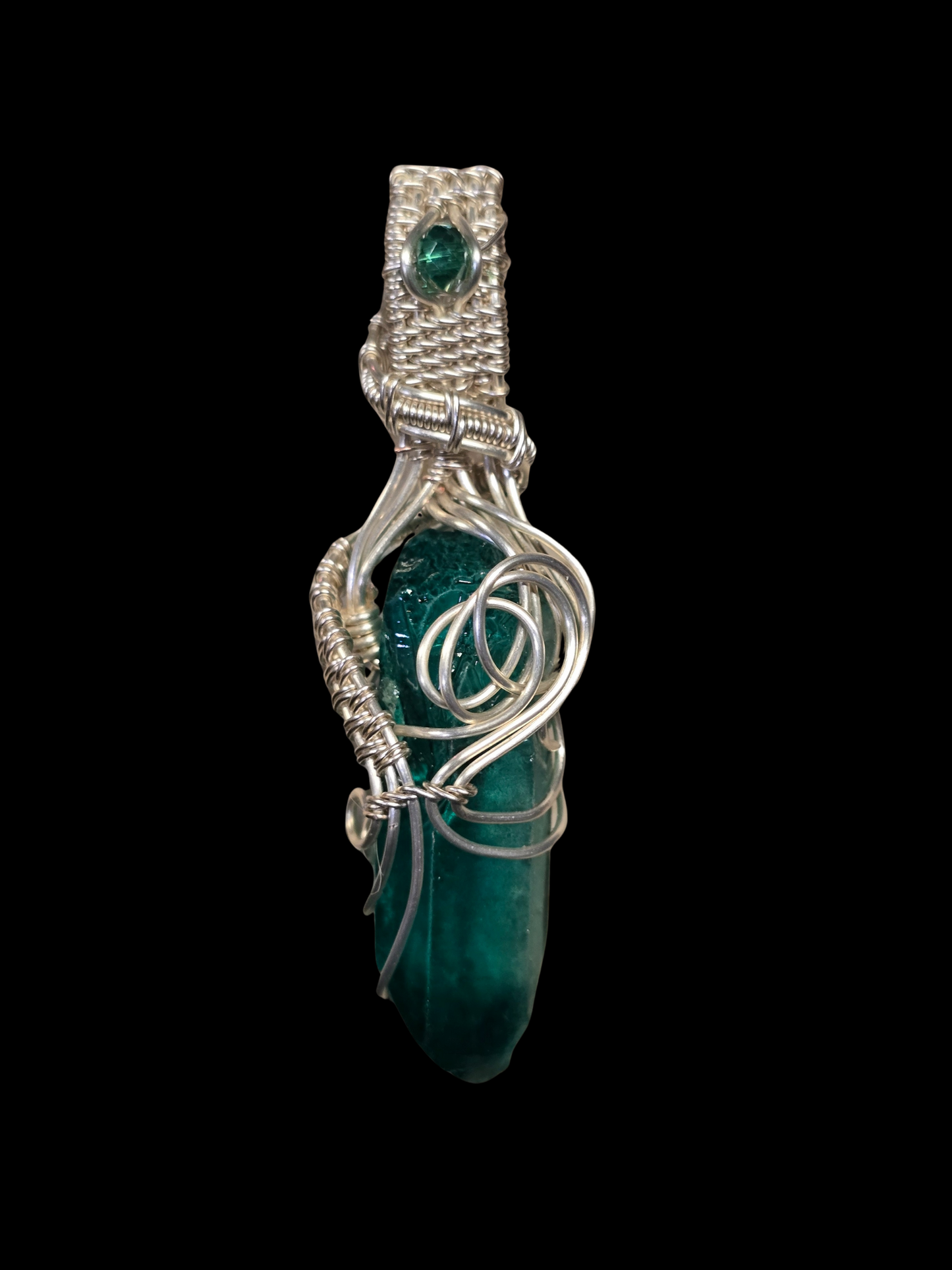 Emerald Forest Stream Pendant