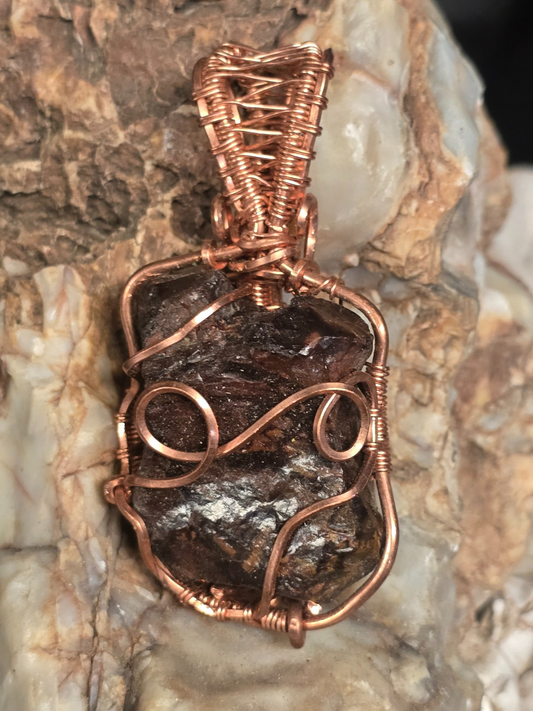 Copper Canyon Earthstone Pendant